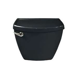   Toilet Tank with Coupling Components and Trim, Black (Tank Only