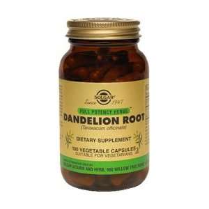  Dandelion Root 100 Vegetable Capsules by Solgar Vitamin 