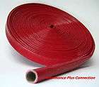 Red Heat Protector Silicone Spark Plug Wire Sleeve 25