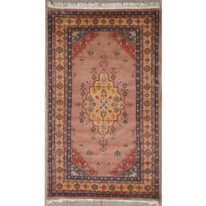  41 x 61 Pak Medallion Area Rug with Wool Pile    a 4x6 