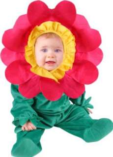  Cute Infant Baby Girl Pink Flower Costume (6 12 months 