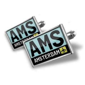  Cufflinks Airport code AMS / Amsterdam country United 