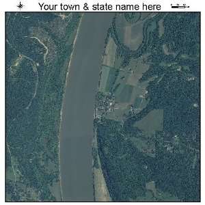  Aerial Photography Map of New Amsterdam, Indiana 2010 IN 