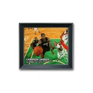   Heat NBA 13 x 11 3D Treehugger Framed Photograph