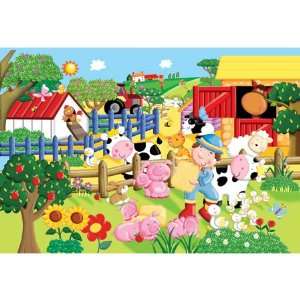  My Little Farm Floor Puzzle 24 pc Toys & Games