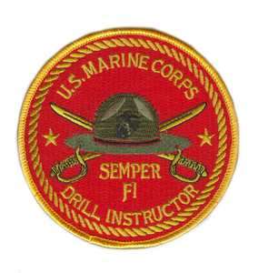 NEW US Marine Corps Drill Instructor Patch  