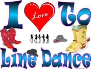 LOVE TO LINE DANCE T SHIRT #4859 LINE DANCING  