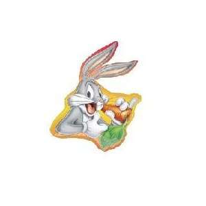  34 Bugs Bunny Holding Carrot Box165   Mylar Balloon Foil 