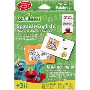  Sesame Street Spanish/English Words