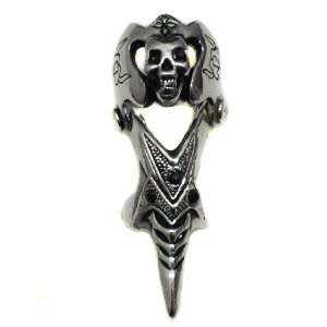  Claw Ancient Finger Ring Spike With Black Jewels 13 Toys 