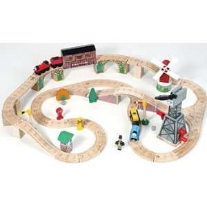  Thomas Wooden Knapford Station Set By Learning Curve Toys 