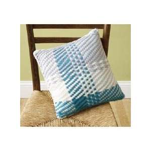  Lion Brand Loom Weave Pillow Yarn Kit Arts, Crafts 