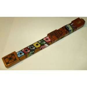  Carved Wooden Tarka Flute Whistle Musical Instruments