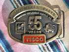 LIMITED EDITION TISCO NUMBERED BELT BUCKLE   56 YEARS