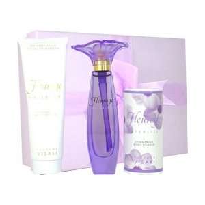 Fleurage Waterlily by Visari for Women. Gift Set Edp Spray 3.0 Oz+Mini 