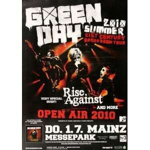  Green Day   Open Air 2010   CONCERT   POSTER from GERMANY 