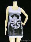 Dave Grohl FOO FIGHTERS Tank Top, Grunge ROCK White SINGLET, Mini 