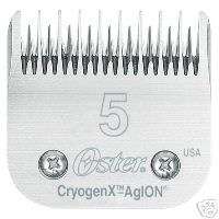 Oster A5 Cryogen X Agion #5 Skip Tooth Clipper Blade  