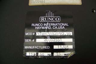 Runco VHD Controller VX1 CX for Runco VX 1CX DLP Projector  