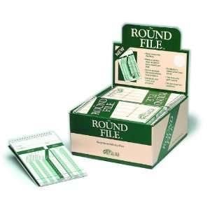  Round File Book of 25 Score Cards (Small) Sports 
