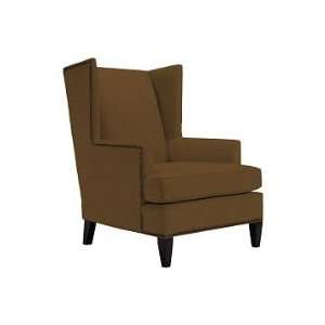  Williams Sonoma Home Anderson Wing Chair, Mohair, Camel 