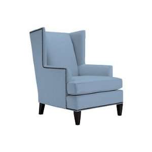  Williams Sonoma Home Anderson Wing Chair, Two Tone Oxford 