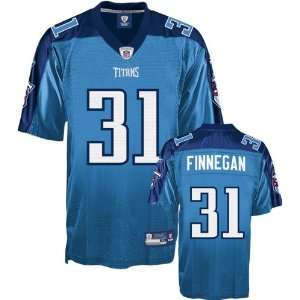  Cortland Finnegan Light Blue Reebok NFL Tennessee Titans 