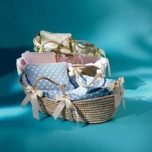  Celadon Toile/Designer Moses Basket Gift Set Toys & Games