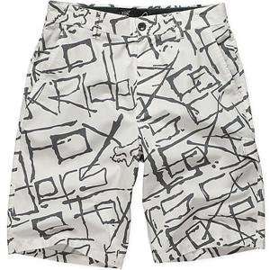  Fox Racing Skitzoid Shorts   36/Vintage White Automotive