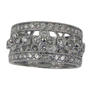   Band Antique Diamond Ring   5.5 DaCarli Diamond Jewels Jewelry