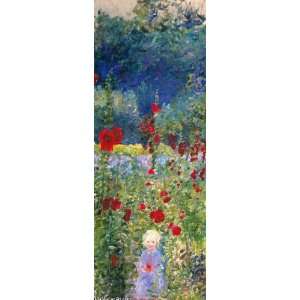   Lilla Cabot Perry   24 x 64 inches   Child in a Garden, Giverny (Lilla