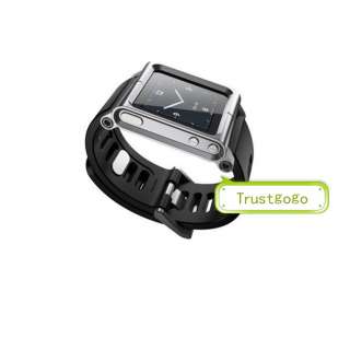 Newest Aluminum bracelet watch band for iPod nano 6G  