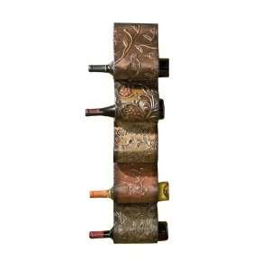  Florenz Wall Mount Wine Rack Sculpture by Southern 