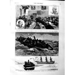   1883 SHIP HERCULES PORTLAND BUS WATTERS BANK FRAUD ART