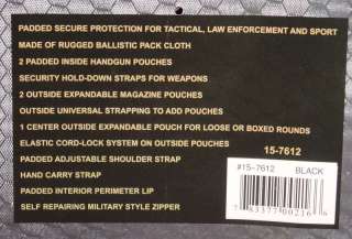 tac NEW Voodoo Tactical 42 inch PADDED WEAPON CASE 2Rifle2Pistol 15 