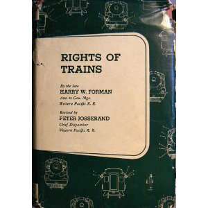  Rights of Trains Harry W. Forman Books