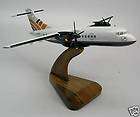 ATR 42 Blue Island ATR42 Airplane Wood Model FreeShip  