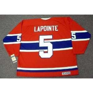 GUY LAPOINTE Montreal Canadiens 1971 CCM Vintage Throwback NHL Hockey 