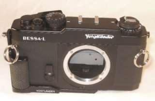 Mint* Voigtlander Bessa L Black 35mm Rangefinder Camera Body With 