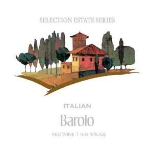  Wine Labels   Selection Estate Italian Barolo Everything 