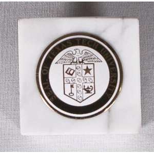  Texas Tech University Marble Paperweight 