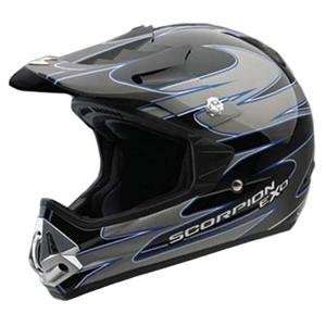  Scorpion VX 17 Twister Helmet   Small/Black/Grey 