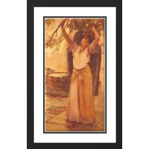  Bridgman, Frederick Arthur 16x24 Framed and Double Matted 