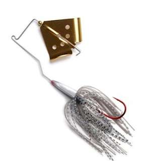 Cavitron Buzzbait ~ Chartreuse/Red Blade. Available sizes 1/4, 3/8 oz
