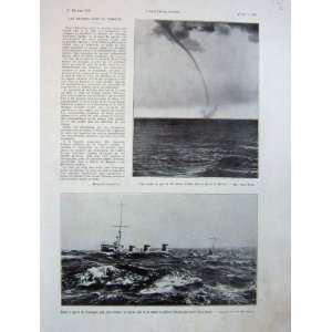  Wirlwind Storm At Sea 1930 French Print