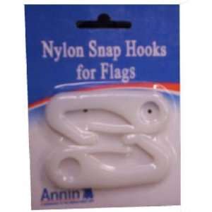  Annin & Co 2Pk Flag Nyl Snap Hook 802721 Brackets Flag 
