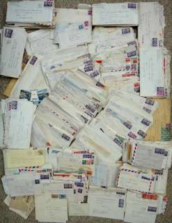 HUGE LOT 1950s LETTERS/EPHEMERA broomall pa FRANCISCO  