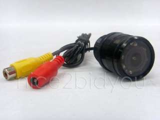   Rear View IR Night Vision Color Backup Camera with Video & Power Cable
