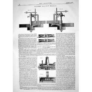  ENGINEERING 1862 THOMAS VICKERS RAILWAY WHEELS NEWTON 