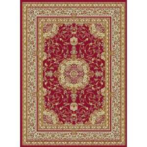  Concord Global Antep Medallion Red Rug (4650) 2X73 